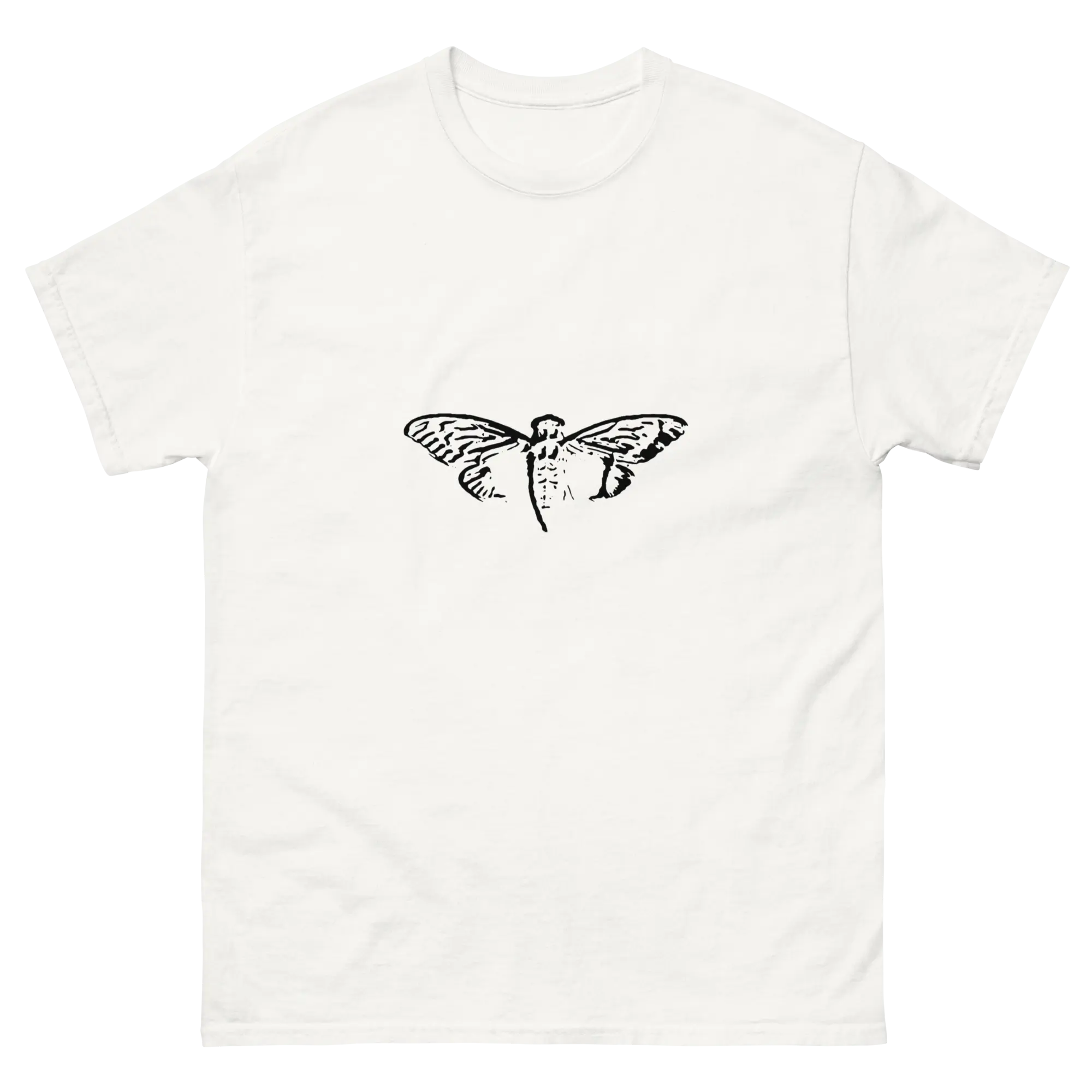 Unisex Classic Tee White Front 67a3dab21e229